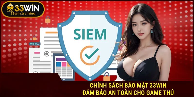 Chính Sách Bảo Mật 3 Chính sách bảo mật 33WIN trong quy trình xử lý thông tin