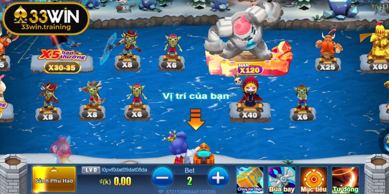 Bảng trả thưởng trong Đoạt Bảo Truyền Kỳ hấp dẫn