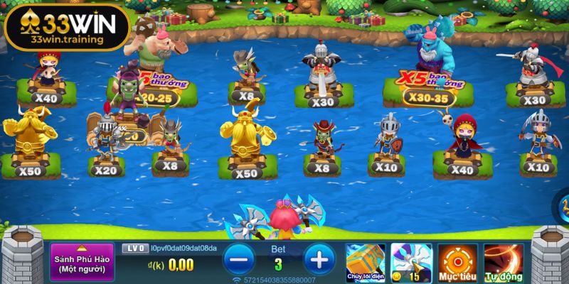 Tính năng Bạch Tuộc Phẫn Nộ tỷ lệ thưởng cao