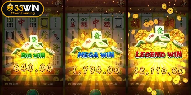 Bảng trả thưởng trong slot Đường Mạt Chược chi tiết