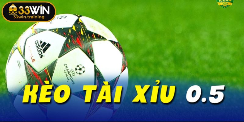 Kèo Handicap 33WIN - Tỷ Lệ Phổ Biến & Cách Soi Từ Chuyên Gia 2 Kèo Handicap 33WIN chấp 0.5 quả (1/2)
