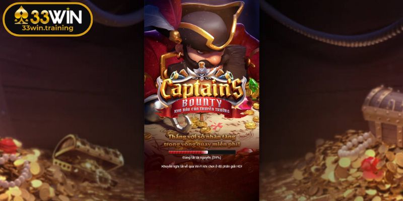 Kho Báu Của Thuyền Trưởng 33WIN - Siêu Phẩm Slot Thú Vị 2025 1 Tổng quan trò nổ hũ Kho Báu Của Thuyền Trưởng 33WIN