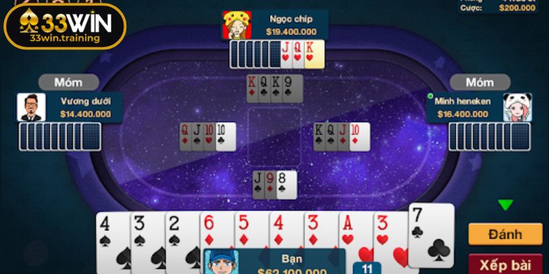 Phỏm 33WIN - Game Bài Đỉnh Cao Không Thể Bỏ Lỡ Năm 2025 1 Giới thiệu game Phỏm 33WIN