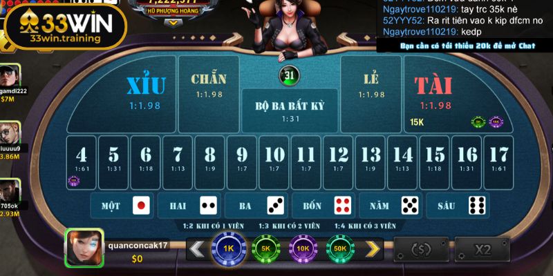 Khám phá Sicbo 33WIN
