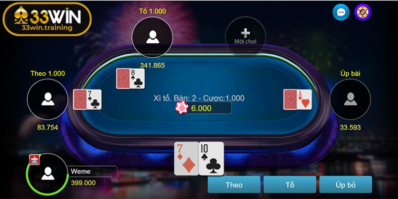 Xì Tố 33WIN - Làm Chủ Cuộc Chơi Với Chiến Thuật Đỉnh Cao 1 Hiểu thêm về game Xì Tố 33WIN