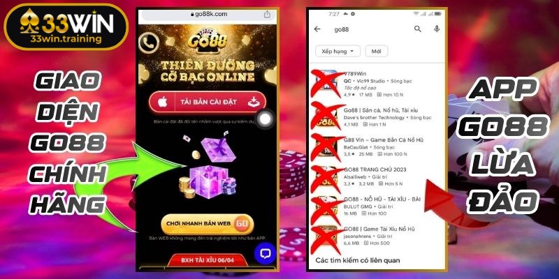 Cổng Game Go88 Chính Chủ – Trải Nghiệm An Toàn, Uy Tín 2 Những điểm đặc biệt khác so với các trang giả mạo